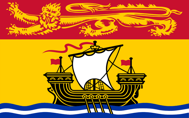 Nouveau-Brunswick drapeau