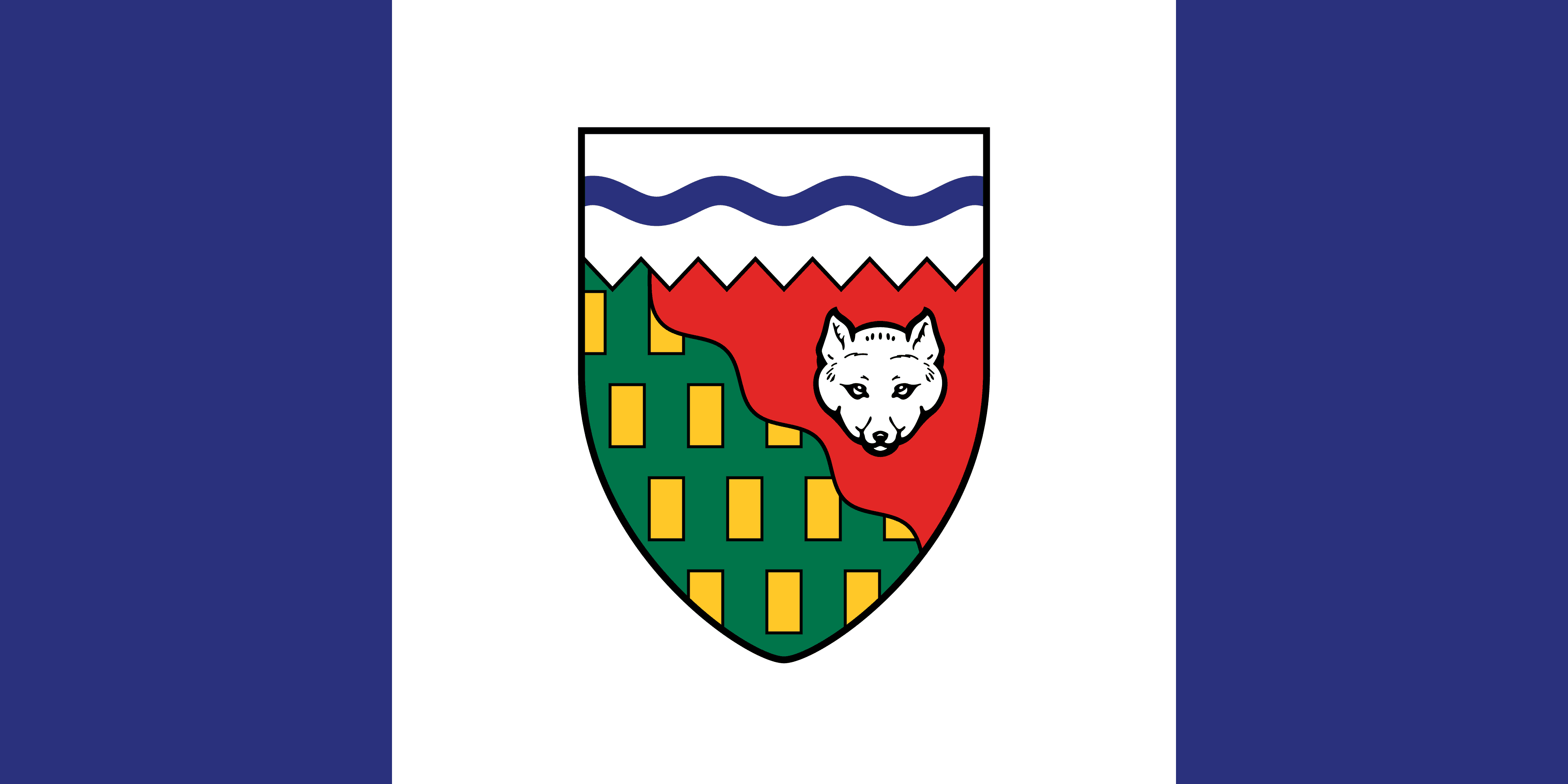 Territoires du Nord-Ouest drapeau
